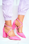Women's Stiletto pumps Pink Neon Traffic