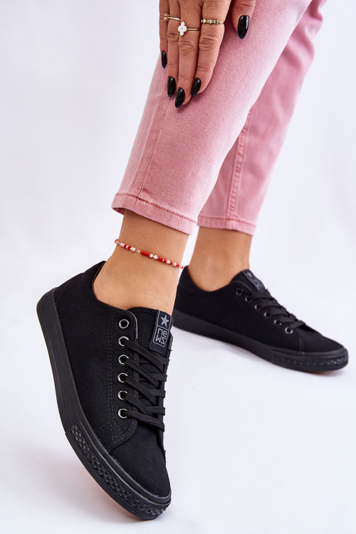 Women's Classic Sneakers Black Eleya