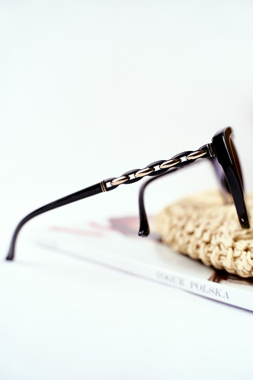 Women's Sunglasses Prius PR-V32 Black Green Gradient