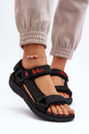 Sandały Damskie Czarne Lee Cooper LCW-24-34-2615