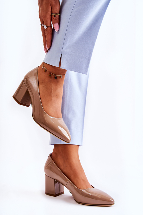 Leather Pumps Sergio Leone PB411 Brown