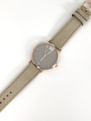 Women's Watch Ernest Manon Suede Olive Gold