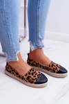 Women's Espadrilles Leopard Flates