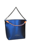Classic Leather Handbag Nobo M1280-C012 Navy blue