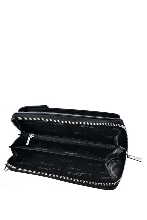 Torebka Portfel 2W1 Czarna Big Star LL574118