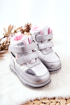 Insulated Snow Boots Zipper Silver Hesiera