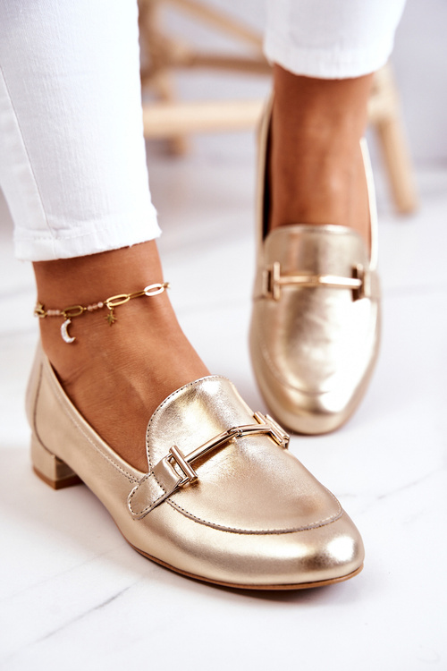 Women's Brogues Laura Messi Gold 2121
