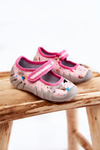 Slippers of the Ballerina Befado Balletnica 109P248 Pink