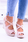 Women's Beige Sandals On Anchor Espadrilles Elonore