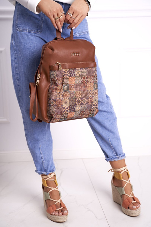 Classic Women's Backpack Nobo Brown NBAG-I2850-C017