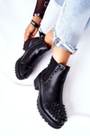 Slipper boots Black Comonis