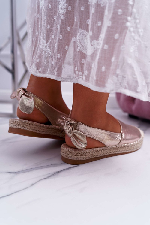 Espadrilles Women's Tennis Shoes Gold Moriente