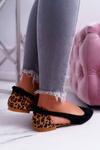 Lu Boo Ballerinas Pointed Suede Black Better