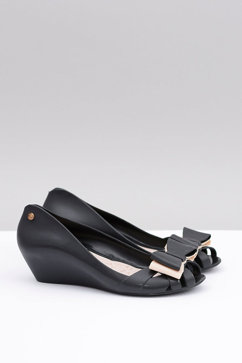 Lu Boo Black Rubber Ballet Ballet Socks Cocard Lea