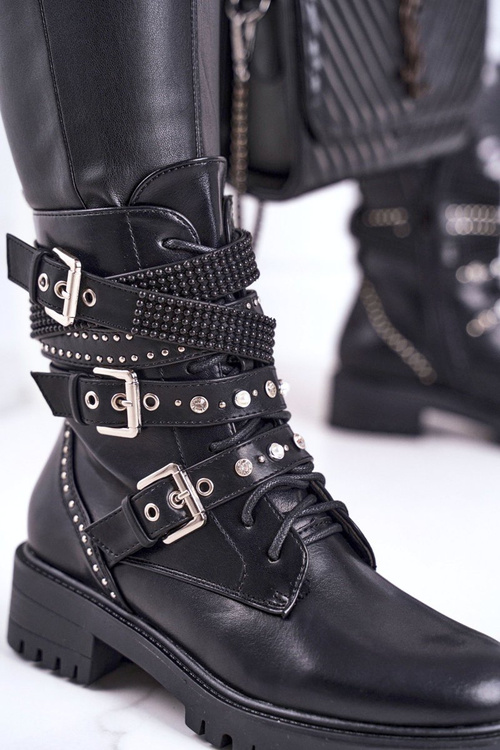 Women’s Boots Grunge Black Victory