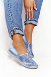 Women's Ballerinas Blue Maciejka 01930-72/00-0