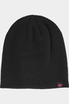 Women's Winter Hat 4F 4FAW23ACAPF285-20S Black