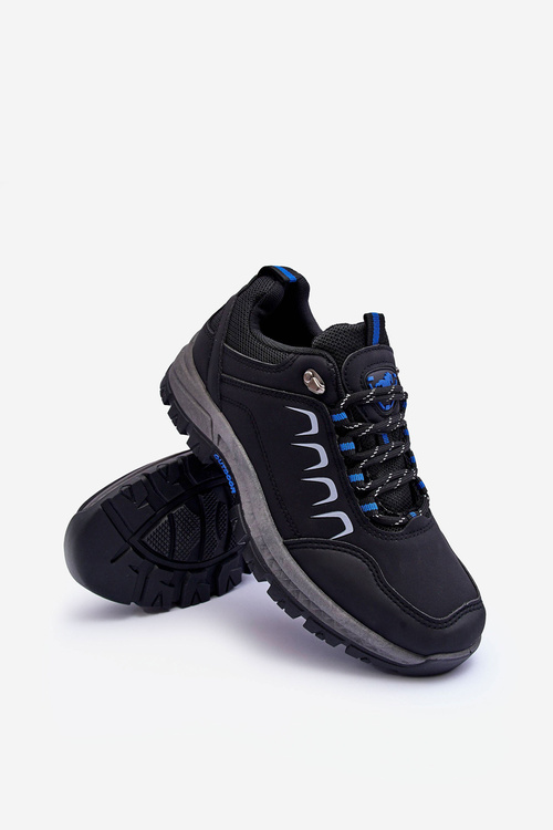 Men's Low Trekking Shoes Black Galas