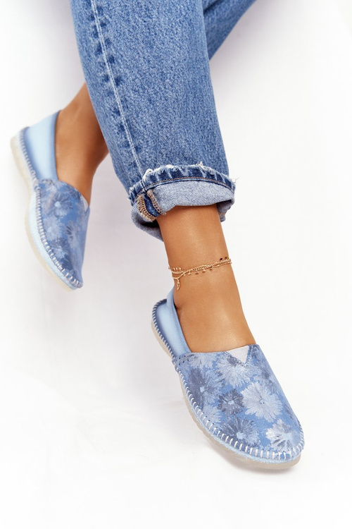 Women's Ballerinas Blue Maciejka 01930-72/00-0