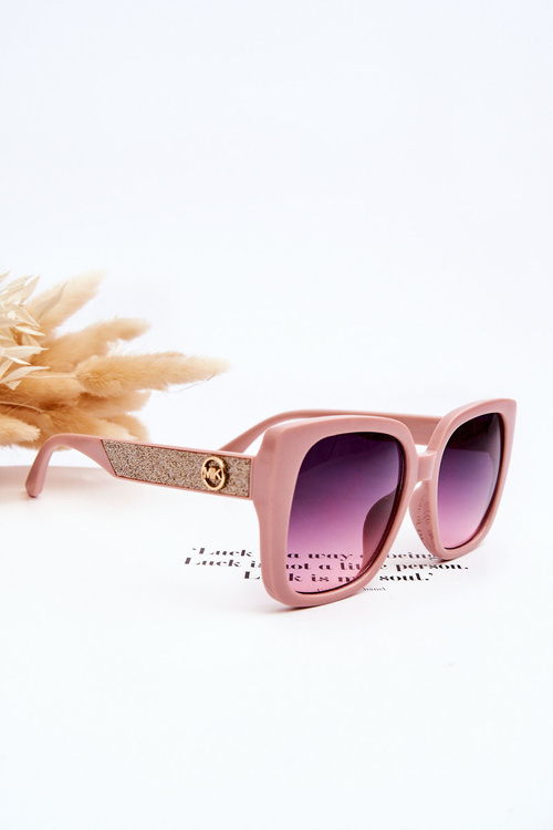 Women's Glitter Sunglasses M2354 Pink