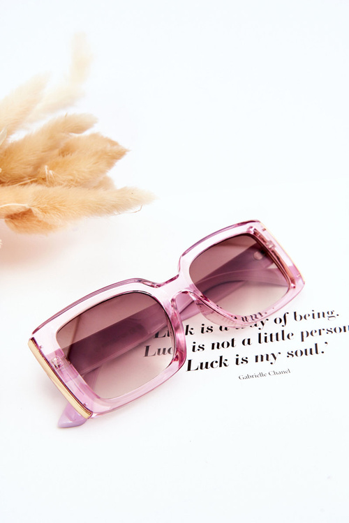 Sunglasses With Decoration M2366 Violet