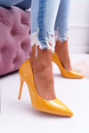 Women's Yellow Yanna Stilettos