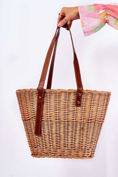 Braided Bag basket NOBO XM0040 Beige