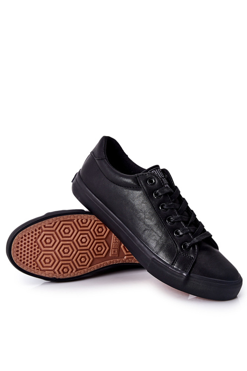 Leather Sneakers Big Star II174029 Black