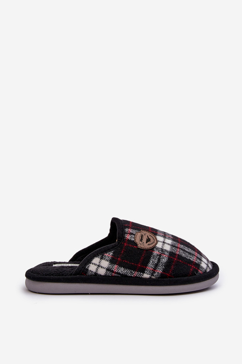 Men's Slip-on Slippers Black Kallile