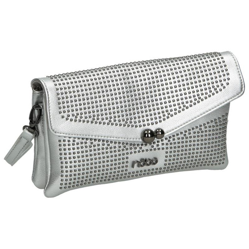 Women's Clutch Handbag Nobo Silver G1510-C022