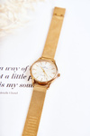 Women's Waterproof Watch Giorgio & Dario Gold