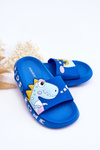 Children's Foam Slippers Dinosaur Blue Dario