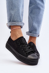 Women's Fabric Sneakers Black Staneva