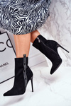 Women’s Boots On High Heel Black GG2N3005