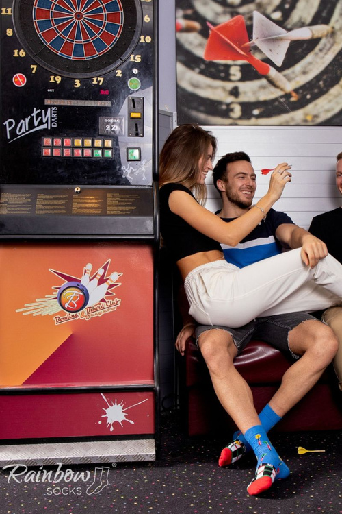 Rainbow Socks For the Entertainment Fan 3 Pairs