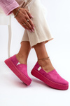 Women's Platform Sneakers NN276009 Memory Foam System Fuchsia