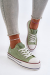 Women's Chunky Sole Trainers Lee Cooper LCW-24-31-2217 Green