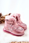 Children's Warm-up Snow Boots Pink Shirinell