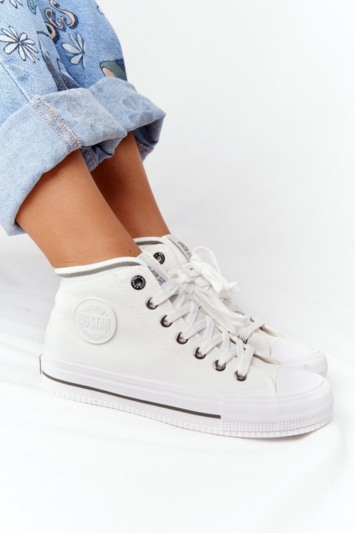 Women's High Sneakers Big Star HH274149 White