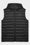 Men's Down Vest 4F Black 4FWAW24TVJAM146-20S