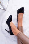 Women's Sergio Leone Stiletto pumps Black Matte Misawu