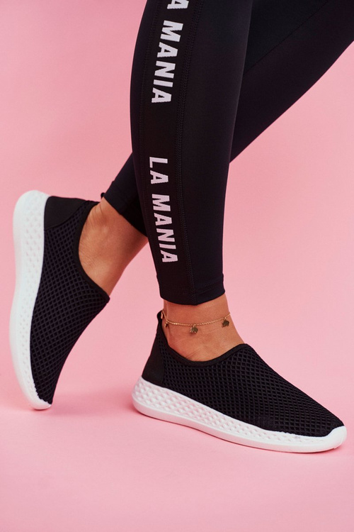 Women's Sport Shoes Slip On Black Gestacio