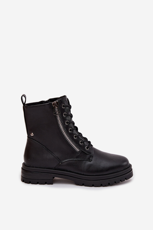 Women's Work Boots with Lining Black Ivonelle