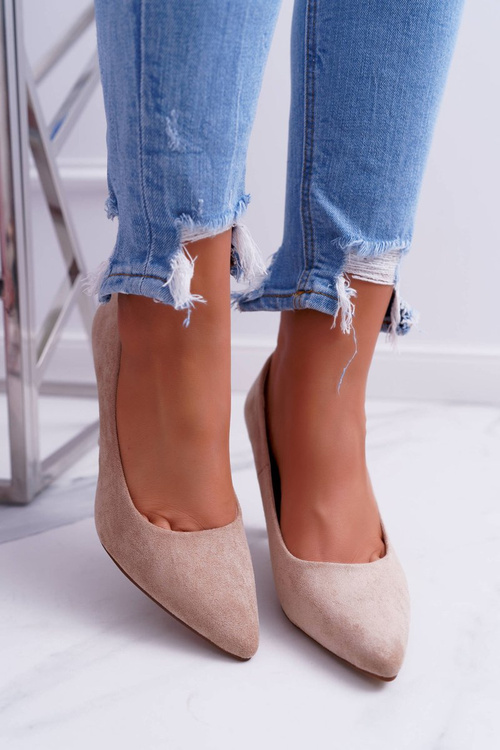 Women's Sergio Leone PB139 Beige Felice pumps