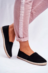 Damskie Espadryle Wsuwane Czarne Lapu Lapu