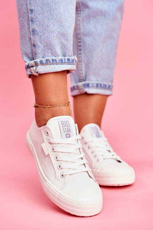 Women's Sneakers Big Star White FF274A081