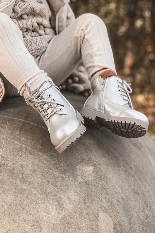 Kids' Insulated Silver Trapper Boots Dexter