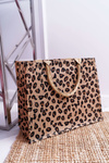 Beach Large Handbag Leopard Women's Bag