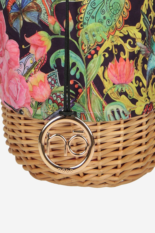 Braided Bag basket NOBO XM0040 Beige