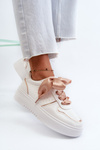 Sneakersy Damskie Na Platformie Tessama 55-26